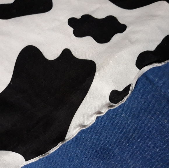Cow print crop top - Picture 2 of 4